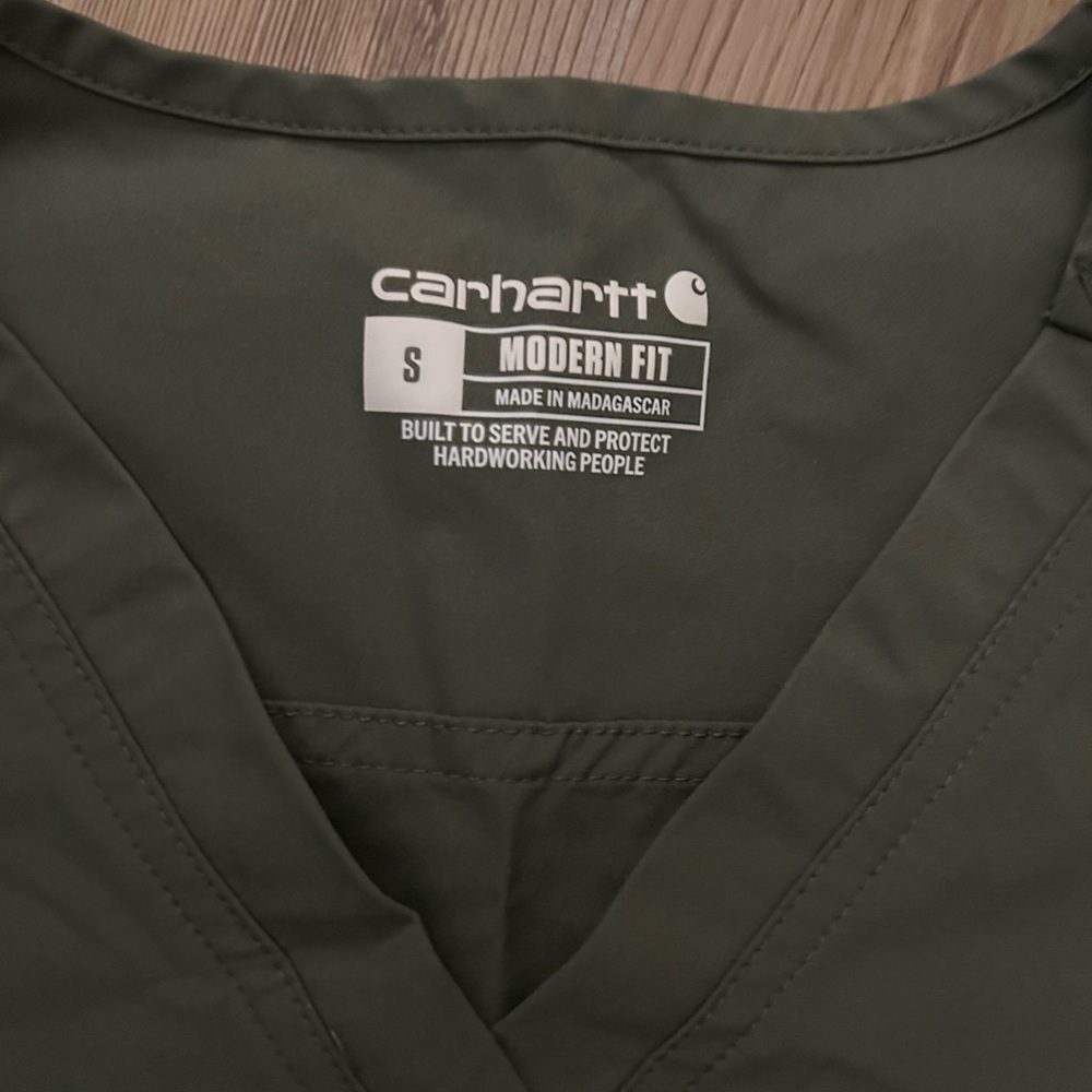Women’s Carhartt Force Scrubs in Moss XS/SM